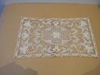 Oud kleedje handwerk ajour, Ophalen of Verzenden, Gebruikt, Handborduren, Overige typen
