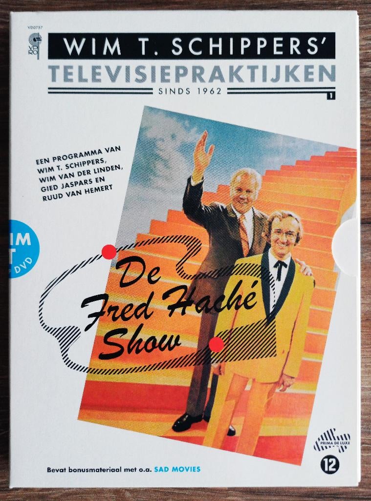 De Fred Hache Show (2 DVD's), Cd's en Dvd's, Dvd's | Tv en Series, Zo goed als nieuw, Komedie, Boxset, Vanaf 12 jaar, Ophalen of Verzenden