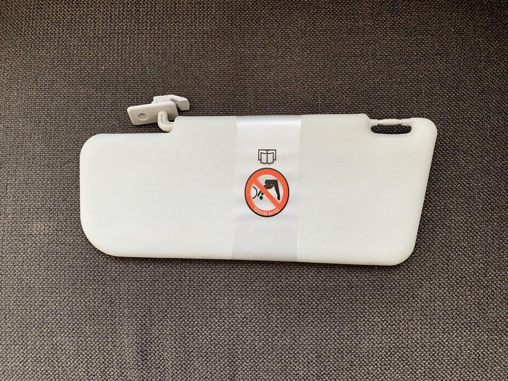 zonneklep fiat panda rechts , bijrijder 2003 tot 2012, Gebruikt, -, -, Ophalen of Verzenden