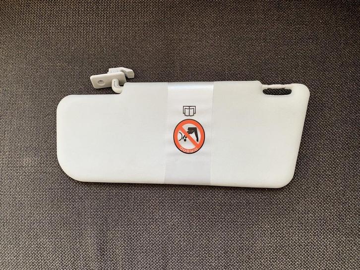 zonneklep fiat panda rechts , bijrijder 2003 tot 2012, Auto-onderdelen, Interieur en Bekleding, Fiat, Gebruikt, Ophalen of Verzenden