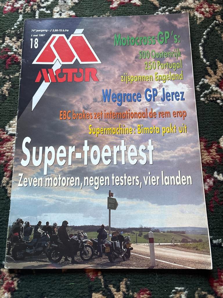 Motor Acteur Magazine - Super-toertest 1997, Ophalen of Verzenden, Gelezen, Algemeen