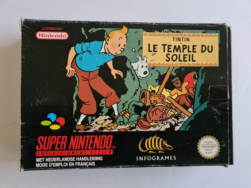 TINTIN le temple du soleil FAH, Gebruikt, 1 speler, Racen en Vliegen, Ophalen of Verzenden