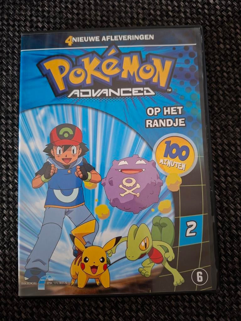 Pokémon Advanced: Op Het Randje - Dvd (4  Afleveringen), Cd's en Dvd's, Ophalen of Verzenden