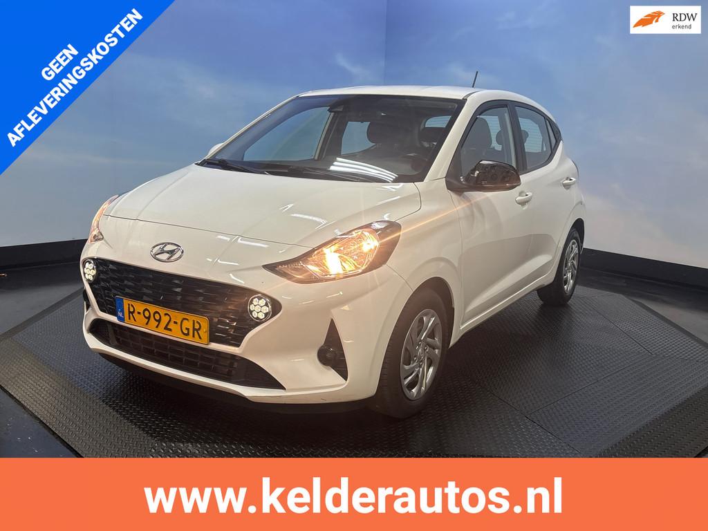 Hyundai I10 1.0 Comfort 5-zits | Airco | Cruise Control | DA, Voorwielaandrijving, Stof, Wit, Origineel Nederlands