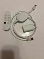 Google Chromecast 4K met Google TV, Audio, Tv en Foto, Mediaspelers, Ophalen of Verzenden, Gebruikt, HDMI
