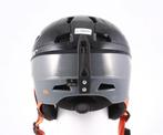 53 54 55 cm ski snowboard helm SLOKKER, Black/grey/orange, Overige merken, Gebruikt, Overige typen, Ophalen of Verzenden