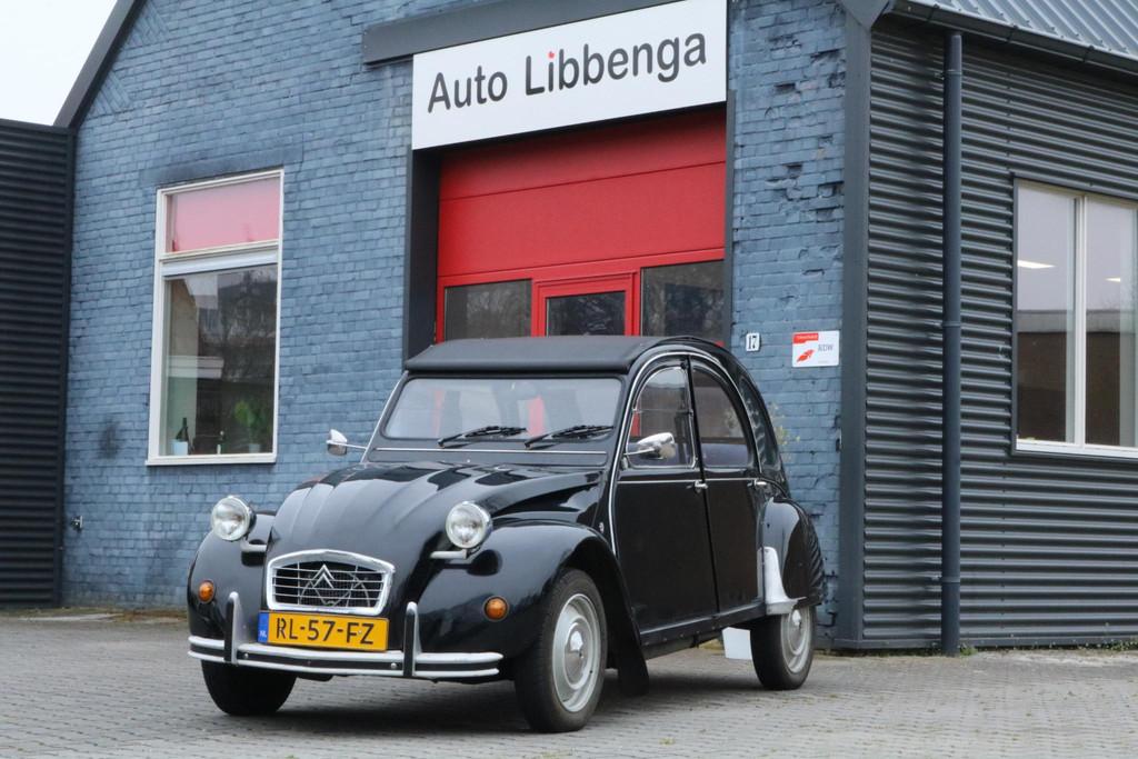 Citroen 2 CV 2CV6 Club, Auto's, Citroën, Bedrijf, Te koop, 2CV, Benzine, Sedan, Handgeschakeld, Origineel Nederlands, Zwart, Stof