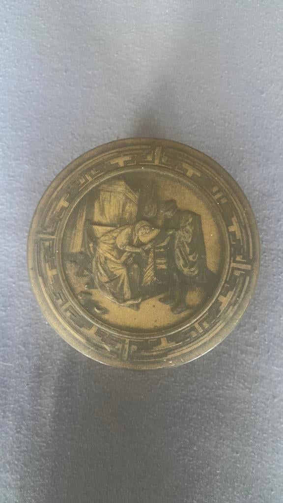 Mooi blik doorsnede 14 cm, Verzamelen, Blikken, Ophalen of Verzenden