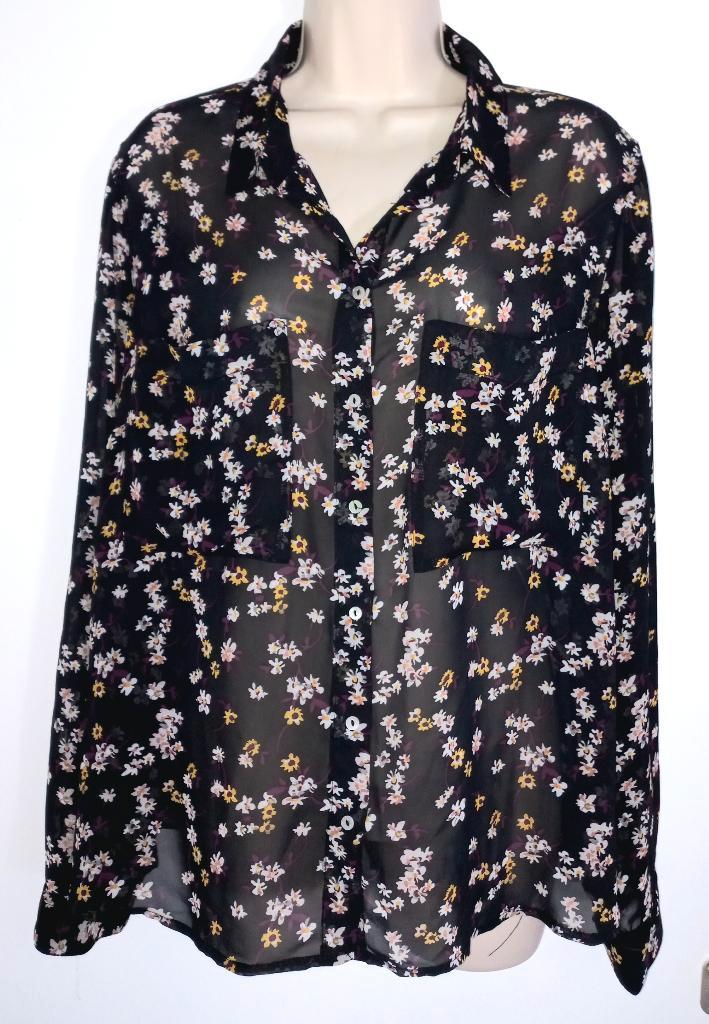 JBC blouse maat 46, Kleding | Dames, Grote Maten, Zo goed als nieuw, Blouse of Tuniek, Zwart, Ophalen of Verzenden