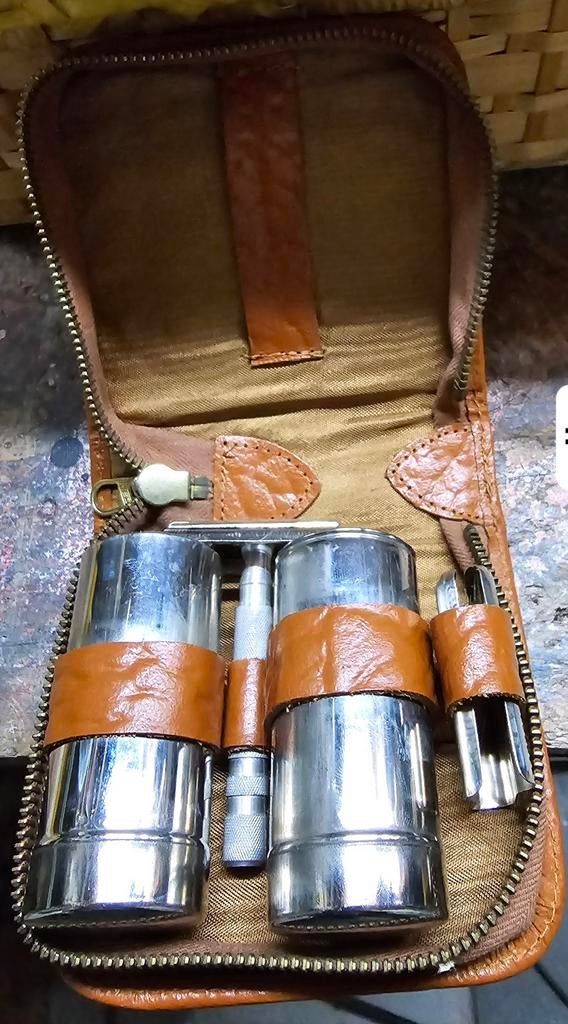 Vintage scheerset, Ophalen of Verzenden