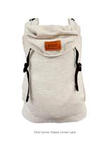 ByKay Click Carries Classic 100% Linnen *NIEUW*, Buik of Rug, Nieuw, Draagzak, Ophalen