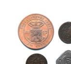 Nederland en NL overzee lot met 20 munten (oud en modern), Ophalen of Verzenden, Koningin Wilhelmina, Overige waardes