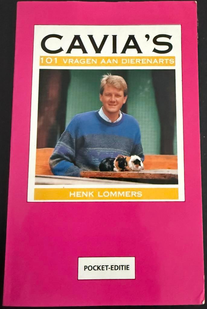 Boek Cavia's: 101 vragen aan dierenarts - Henk Lommers, Boeken, Ophalen of Verzenden, Gelezen, Konijnen of Knaagdieren