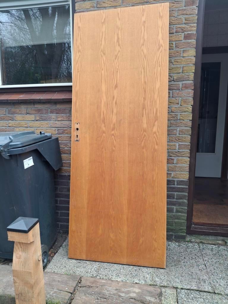 Stompe binnen deur, Doe-het-zelf en Verbouw, Deuren en Horren, Ophalen of Verzenden, Minder dan 80 cm, Binnendeur, 200 tot 215 cm
