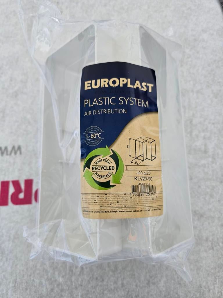 Ventilatie bocht 90 graden. Nieuw, Ophalen of Verzenden, Nieuw, Ventilator en Afzuiger