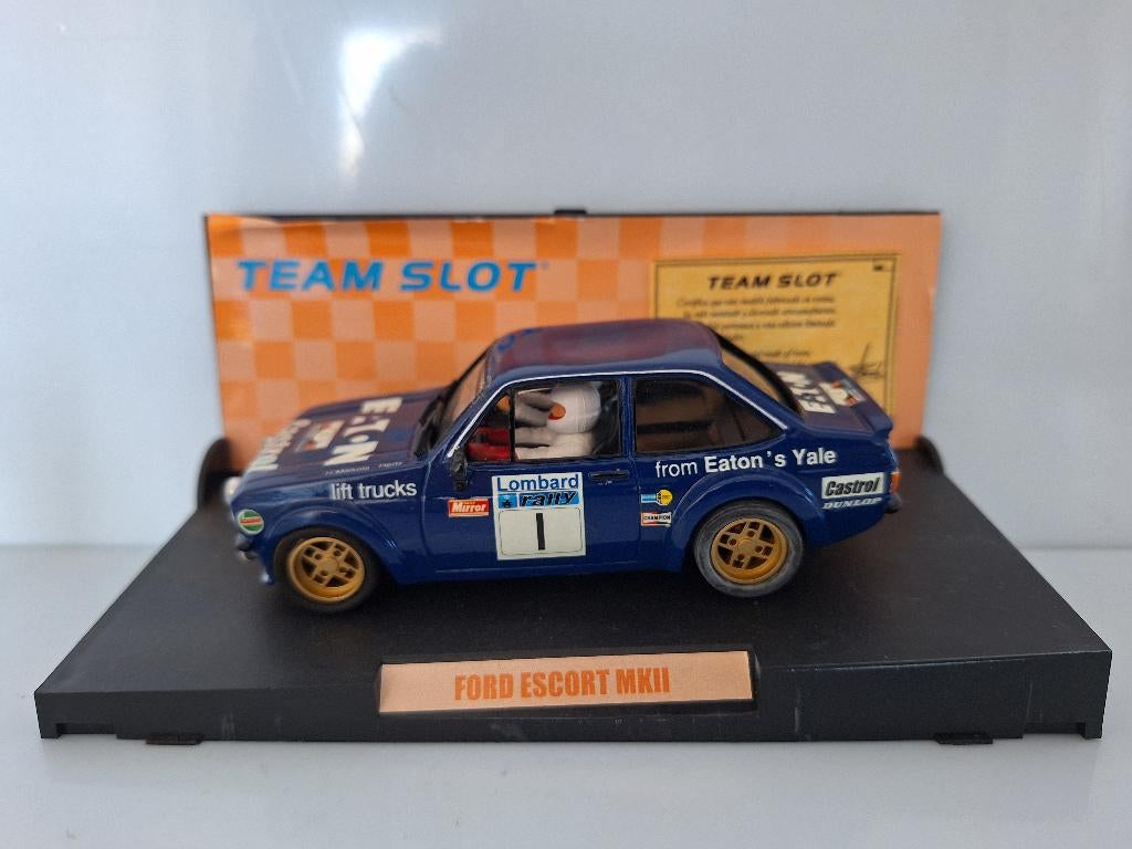 Team Slot Ford Escort MkII Rally Castrol Eyton Yale, Overige merken, Racebaan, Teamslot, Nieuw