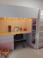 Ikea Smastad Hoogslaper - Roze/Wit - Zeer goede staat, Ophalen of Verzenden, Zo goed als nieuw, Hoogslaper