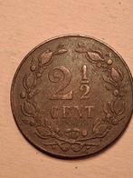 2,5 cent 1898, Postzegels en Munten, Ophalen of Verzenden, Koningin Wilhelmina, 1 cent