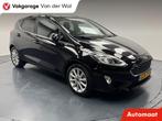 Ford Fiesta 1.0i EcoBoost Titanium Automaat-Navigatie-Cr.con, Stof, Gebruikt, Met garantie (alle), Zwart