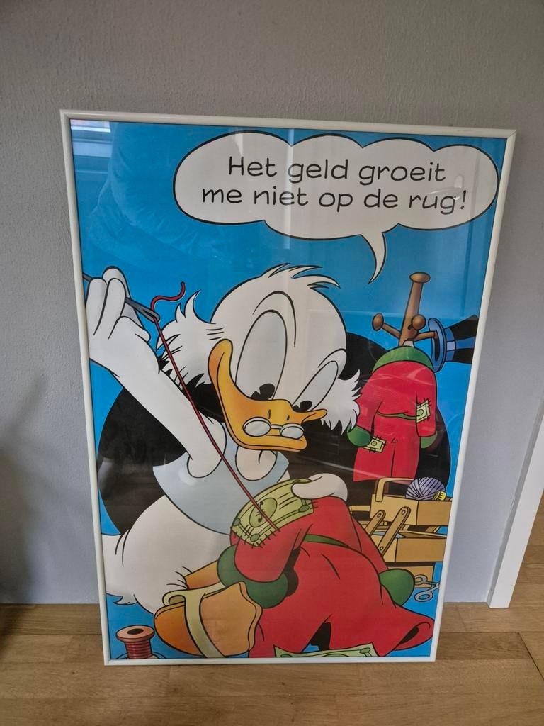 Donald Duck & Dagobert Duck poster, Ophalen of Verzenden, Film en Tv