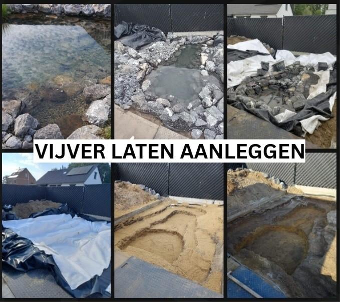 Vijver + waterval laten maken?, Tuin en Terras, Vijvers, Ophalen, Nieuw