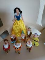 Disney Sneeuwwitje en de 7 dwergen figuurtjes, Ophalen of Verzenden, Sneeuwwitje of Doornroosje, Zo goed als nieuw, Beeldje of Figuurtje