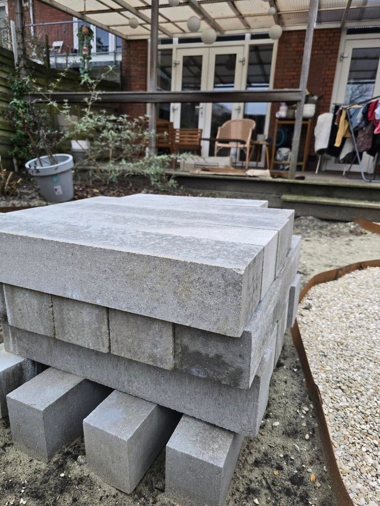 17x GeoPlano stapelblok 60x12x10 Lazise – Nieuw, Ophalen, Overige typen, Nieuw, Beton