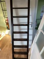Vintage houten ladder, Doe-het-zelf en Verbouw, Ladders en Trappen, Ophalen, Gebruikt, Ladder, 2 tot 4 meter
