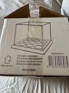 theelicht, Ophalen, Overige materialen, 25 tot 50 cm, Nieuw