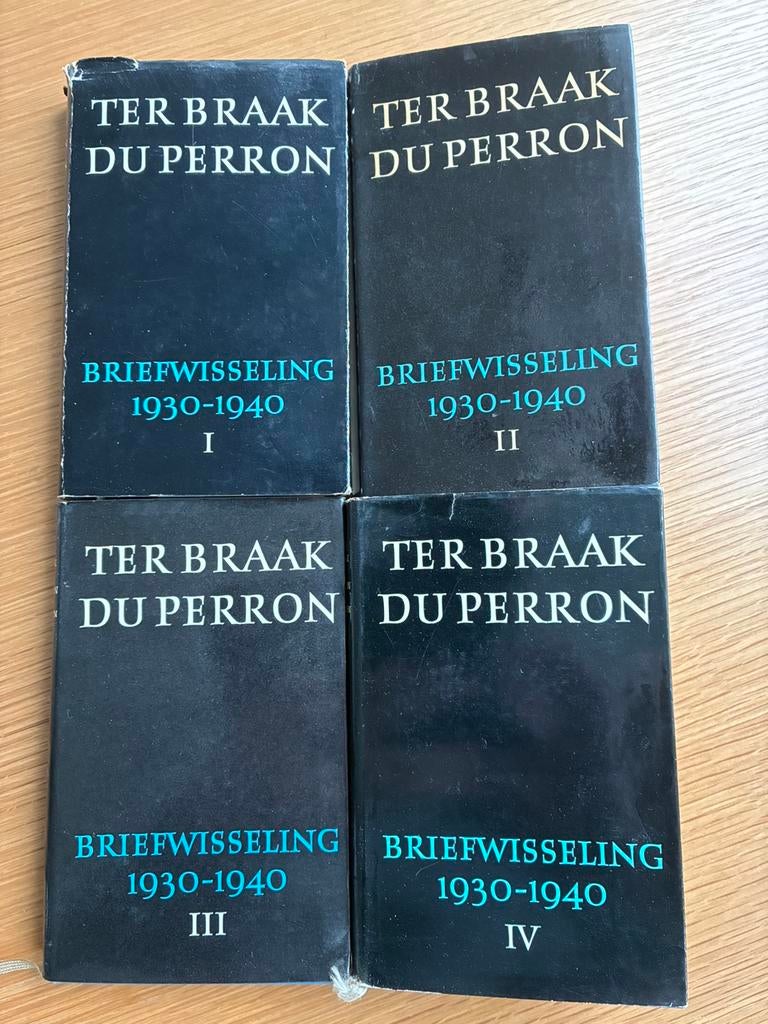 TER BRAAK -  DU PERRON, Boeken, Literatuur, Gelezen, Nederland, Ophalen of Verzenden