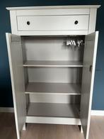 WOOOD meidenkast Eva mist grijs grenenhout 150 x 93 x 40 cm, 100 tot 150 cm, 50 tot 100 cm, Zo goed als nieuw, Grenenhout