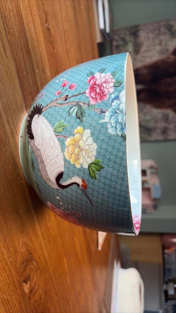 Grote schaal pip studio blushing birds, Huis en Inrichting, Keuken | Servies, Ophalen, Overige stijlen, Porselein, Schaal of Schalen