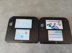 Twee Nintendo 2DS, Ophalen of Verzenden, Zo goed als nieuw, Blauw, 2DS