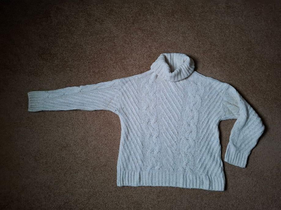 mooie, warme coltrui, Ophalen of Verzenden, Zo goed als nieuw, Maat 38/40 (M), Beige