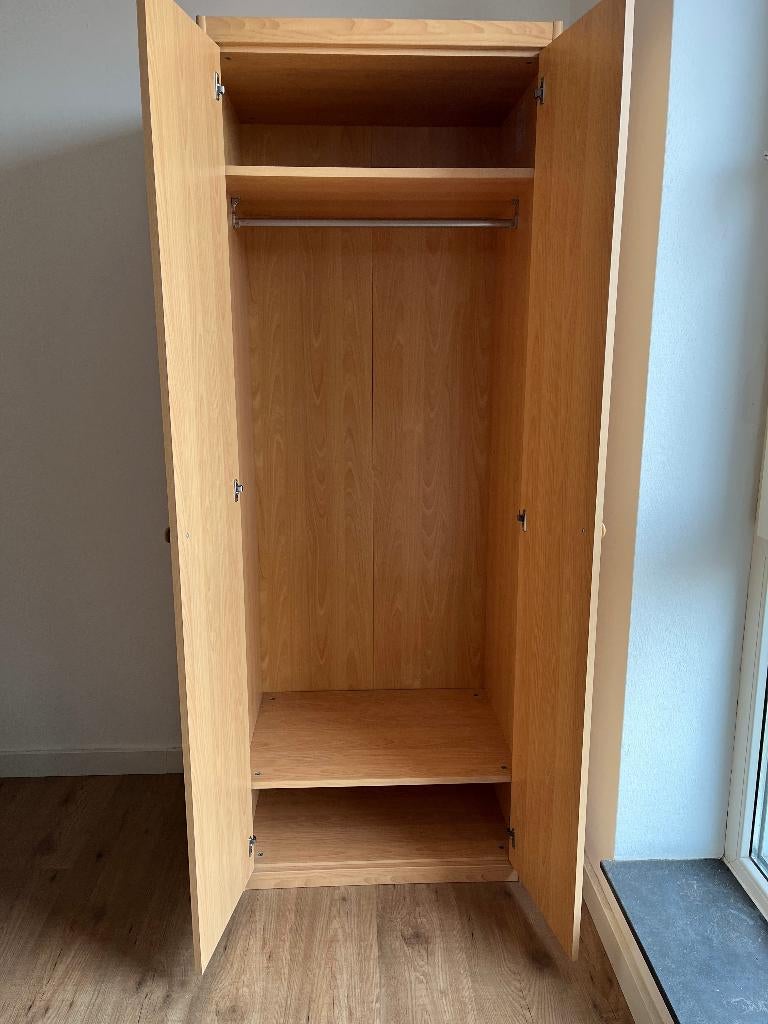 IKEA kledingkast met roede, Huis en Inrichting, Ophalen, Met deur(en), Gebruikt, 50 tot 100 cm