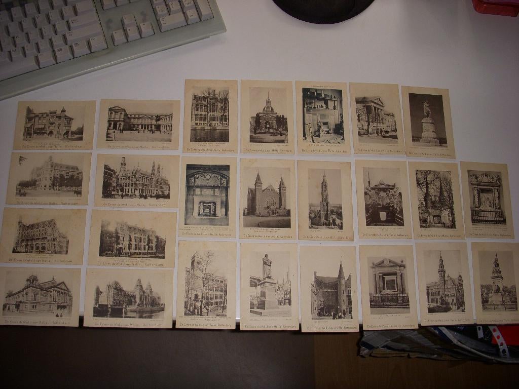 25 Verschillende reclamekaartjes Van Nelle's Theehandel, Verzamelen, Ophalen of Verzenden, Gebruikt, Gebruiksvoorwerp