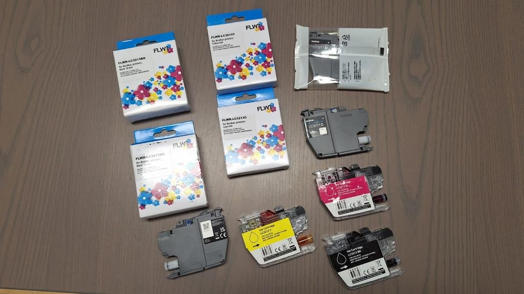 Brother printer
Inktcartridges partij 9x, Cartridge, Nieuw, Ophalen of Verzenden, .