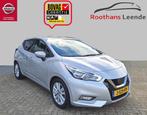 NISSAN Micra 1.0 100PK IG-Turbo N-Connecta Navi Pack - Camer, Auto's, Origineel Nederlands, 3 cilinders, Zilver of Grijs, 999 cc