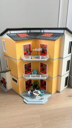 Playmobil groot huis + extra verdieping + 10 kamers, Ophalen, Zo goed als nieuw, Complete set