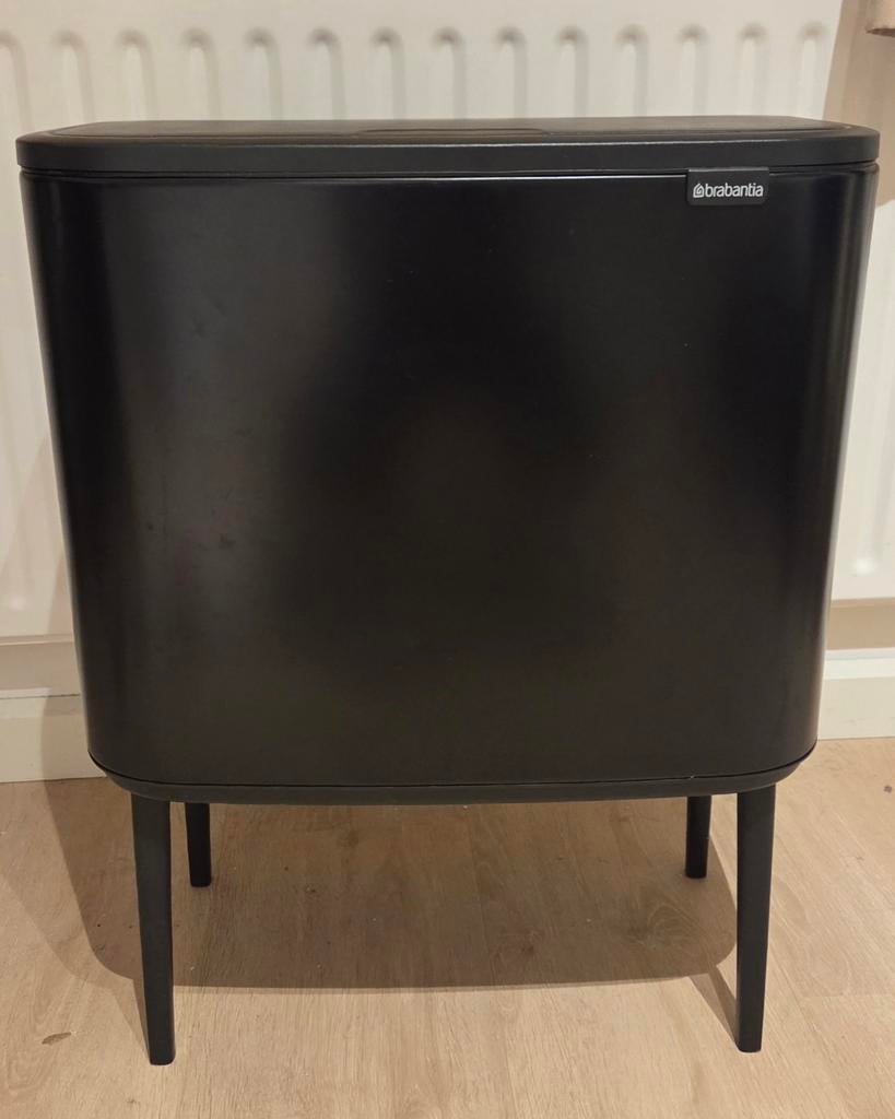 Brabantia prullenbak, Ophalen, Rvs, Minder dan 50 cm