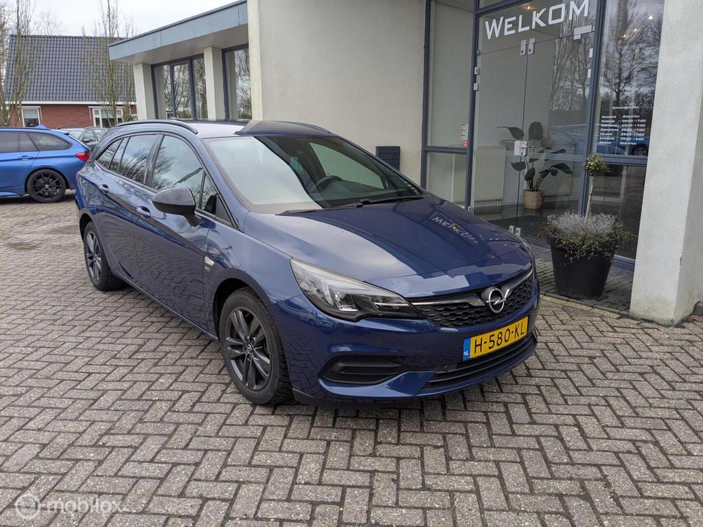 Opel Astra Sports Tourer 1.5 CDTI Edition 2020, Auto's, Opel, Voorwielaandrijving, Blauw, Origineel Nederlands, 140 €/maand