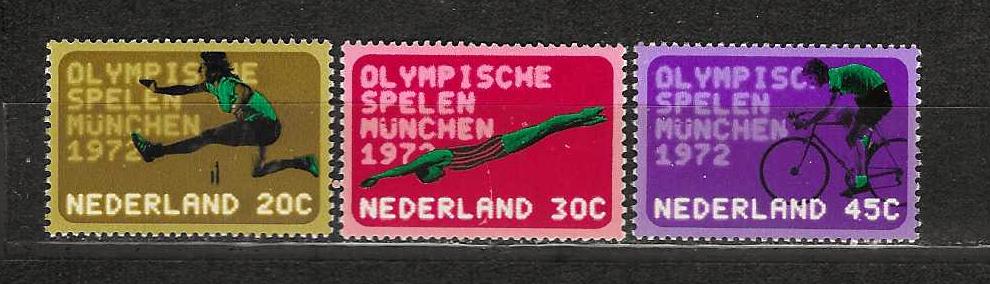 Nederland 1012-1014 postfris, Postzegels en Munten, Postzegels | Nederland, Ophalen of Verzenden, Na 1940, Postfris