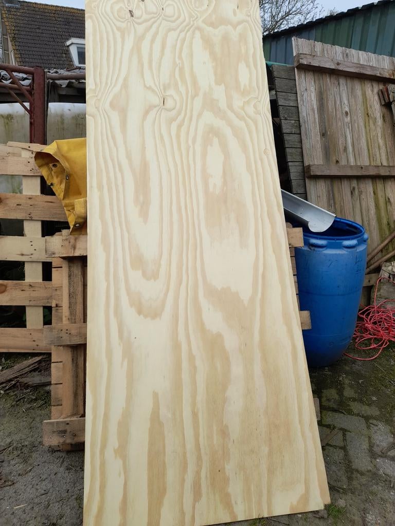 6 Platen underlament bescherm platen 9 mm dik 244 x89 cm, Doe-het-zelf en Verbouw, Platen en Panelen, Ophalen, Zo goed als nieuw