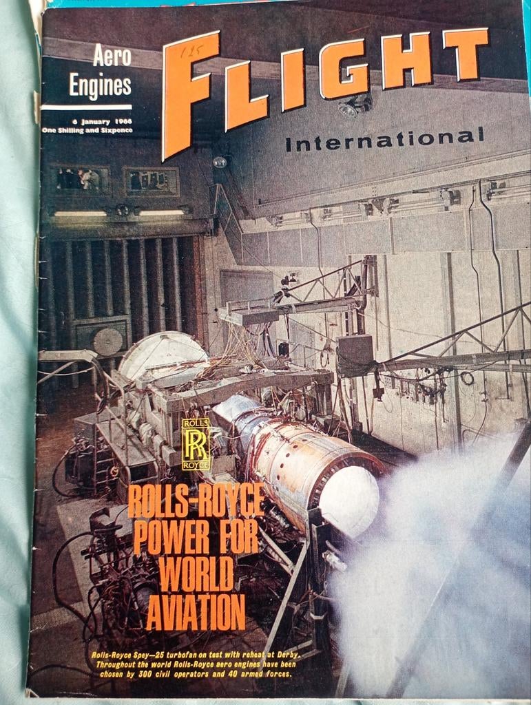 Flight International blad 1966, Verzamelen, Luchtvaart en Vliegtuigspotten, Gebruikt, ?, Boek of Tijdschrift, ?