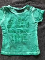Leuk groen shirt van Bakkaboe met glitterprint maat 68 ZGAN, Kinderen en Baby's, Babykleding | Maat 68, Meisje, Ophalen of Verzenden