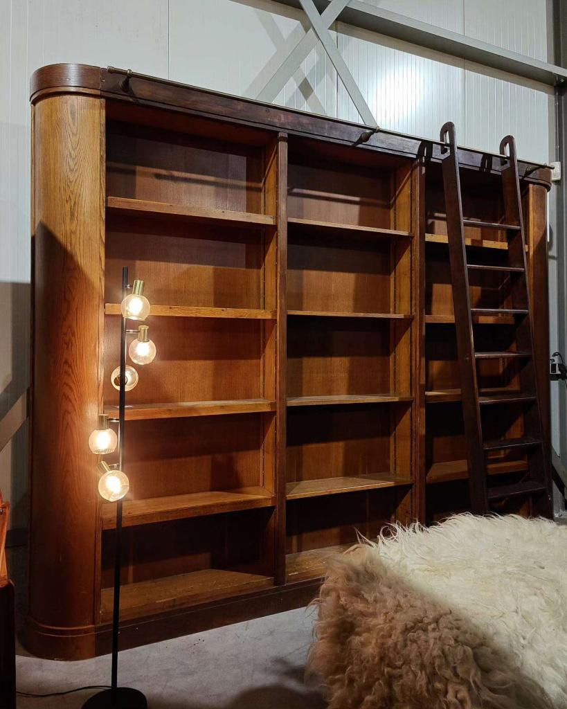 Unieke antieke bibliotheekkast | Wandkast | Boekenkast #2545