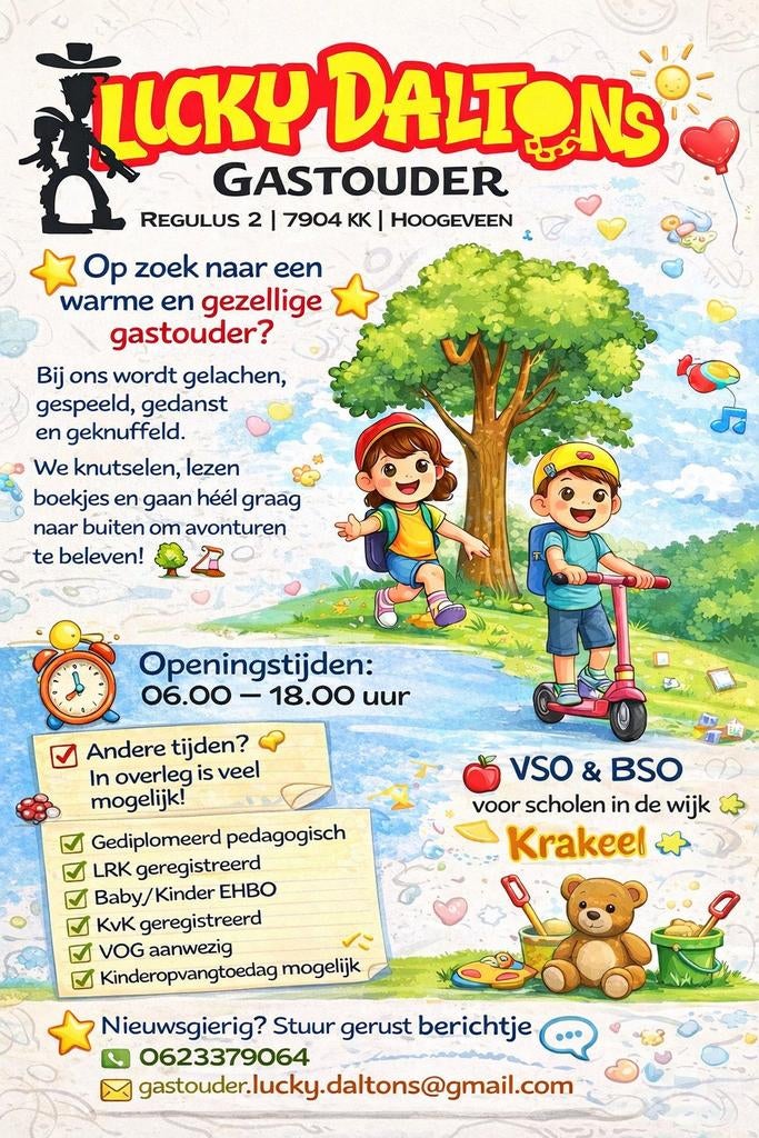 Gastouder aangeboden, Diensten en Vakmensen, Oppas en Kinderopvang, Gastouders