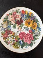 Decoratief bord bloemenkrans - HUTSCHENREUTHER Ursula Band, Antiek en Kunst, Verzenden