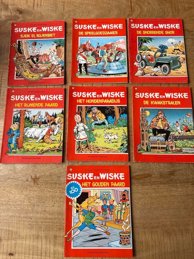 Suske en Wiske - Diverse Rode Reeks Stripboeken, Meerdere stripboeken, Ophalen, Gelezen