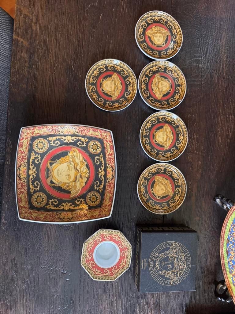 Versace rosenthal set medusa, Ophalen of Verzenden